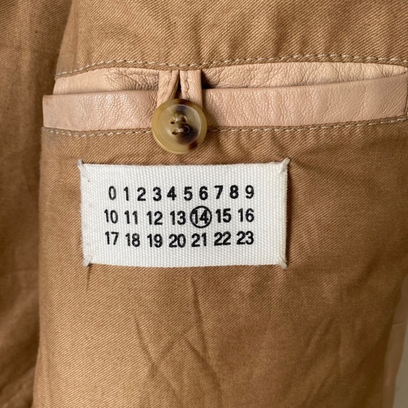 Margiela Quilted Leather Jacket size 48 - Picture 2 of 6